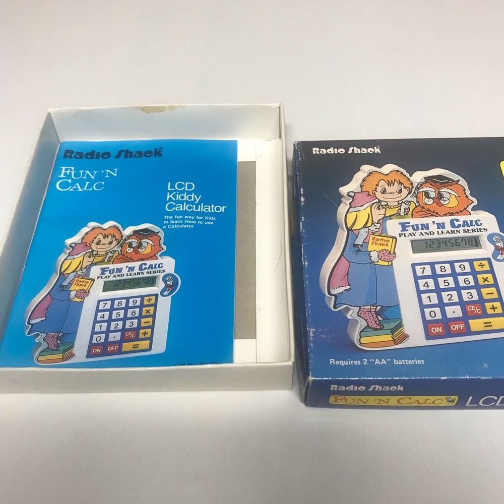 Vintage RadioShack Fun’n Calc calculator